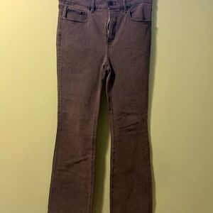 Ann Taylor Women's Boot Cut Jeans in Rich Gray Size 6 NWT